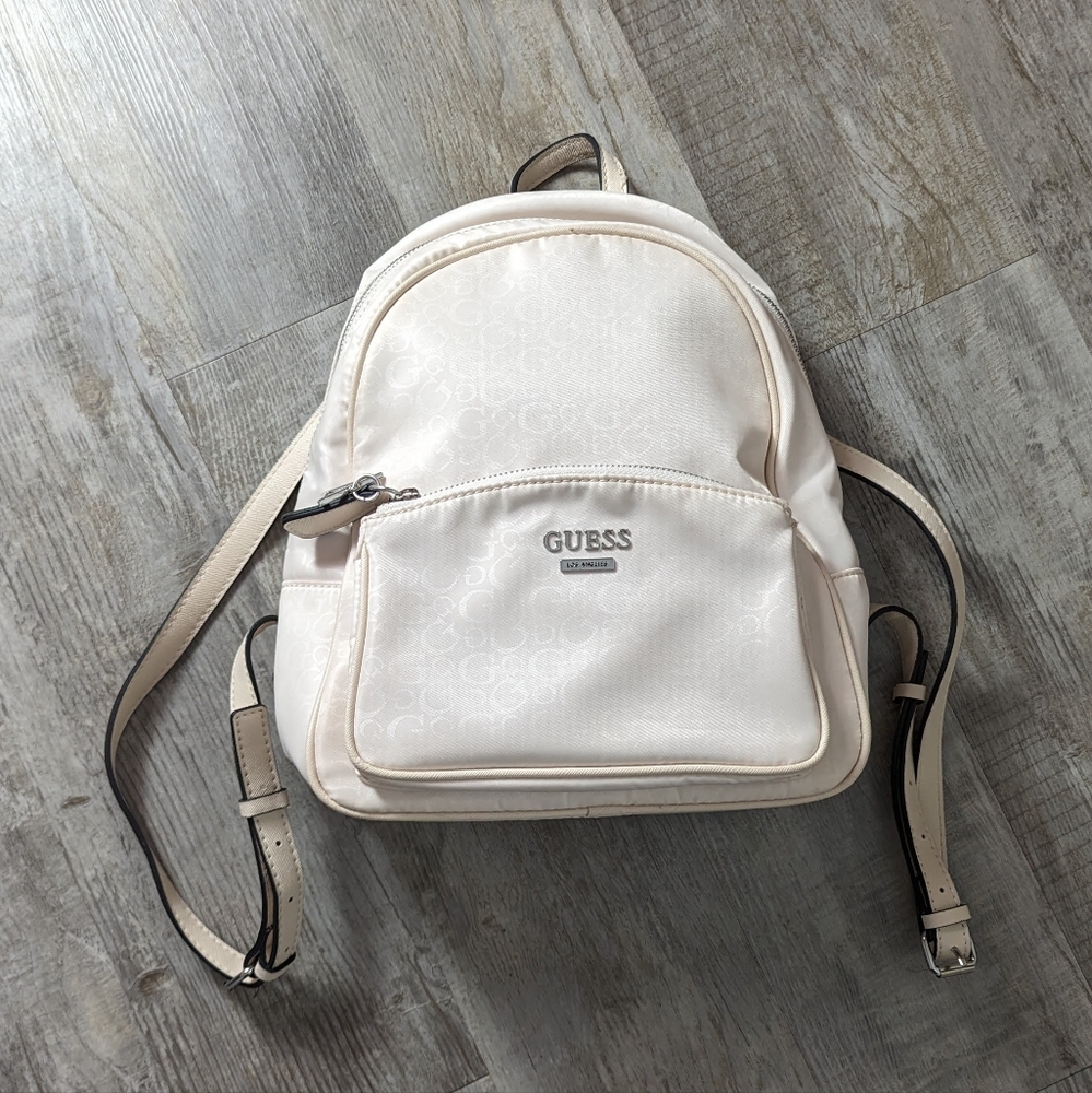 Guess Backpack in Cream